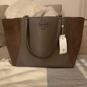 Tory Burch Mixed-Materials Carryall